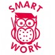 68198 - Smart Work Owl Self Inking Teacher Reward Stamp